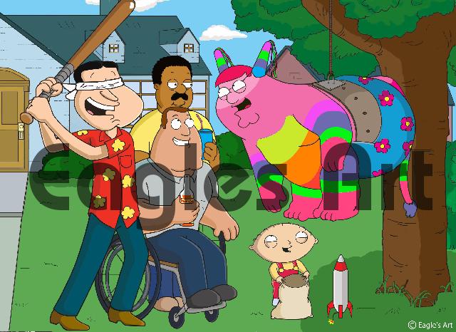 Product picture Family Guy-Pinata Party